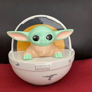 Disney Baby Yoda in Pod Piggy Bank